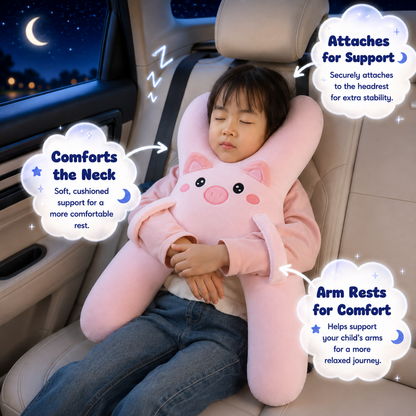 SnugBudz™ Kids Travel Companion Pillow
