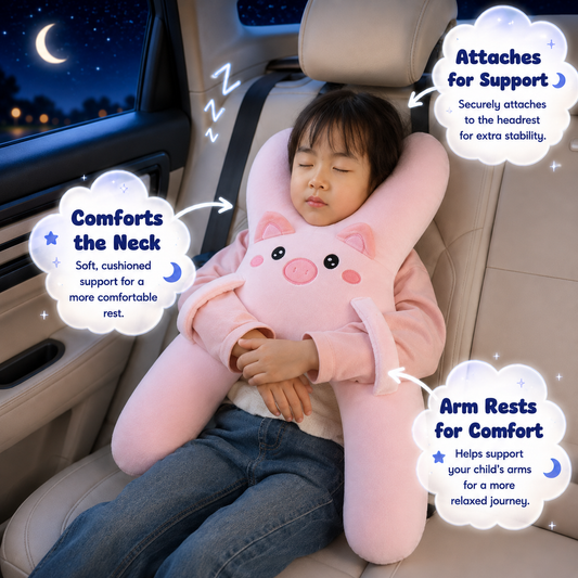 SnugBudz™ Kids Travel Companion Pillow
